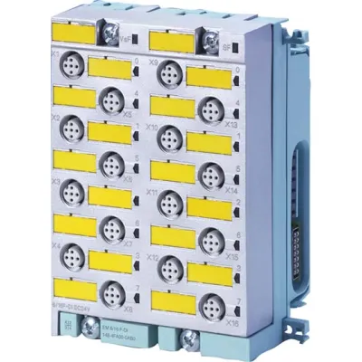 Siemens Elektronikmodul ET 200pro 6ES7148-4FC00-0AB0 | 8DI 4DO | DC 24V | PROFIsafe | SIL3 PLe | IP65/IP67