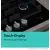 Bild: Siemens Gas-Kochfeld ER7A6RH40 iQ700 | 70 cm autark | 5 Brenner Dual-Wok | stepFlame | Home Connect | Hartglas schwarz