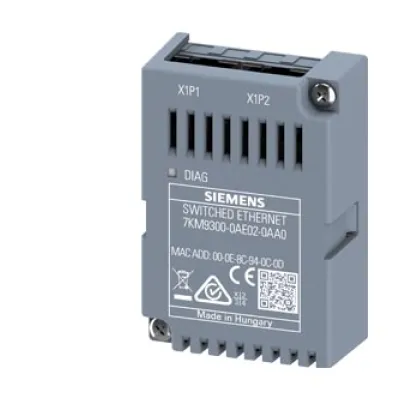 SIEMENS Erweiterungsmodul Switched Ethernet PROFINET V3 7KM9300-0AE02-0AA0 | steckbar | für 7KM PAC3200/3220/4200