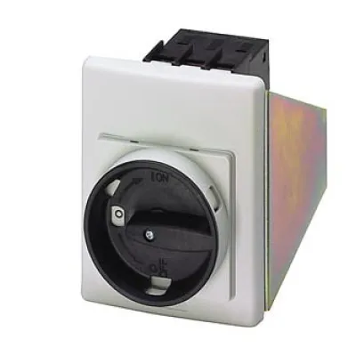 Siemens Isolierstoff-Frontplatte 3RV1923-4B | abschließbar | IP55 | für S0-S3 Leistungsschalter | 85x107mm | Kunststoff