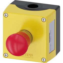 Siemens Gehäuse f. Befehlsgeräte 22mm, ru 3SU1851-0NB00-2AA2