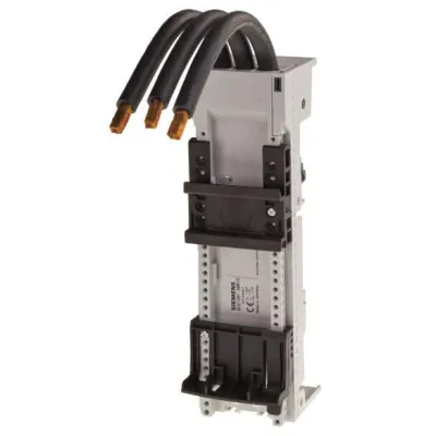 SIEMENS Geräteadapter S2 8US1261-5MS13 | 80A | Kurz | AWG4 | 25 mm² | Länge 200mm | Breite 55mm | Schienenabstand 60mm