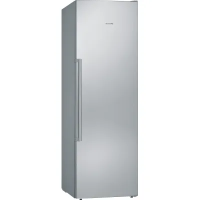 Siemens Gefrierschrank GS36NAIDP iQ500 | NoFrost | 242L | BigBox | SuperGefrieren | Edelstahl | 186x60x65cm
