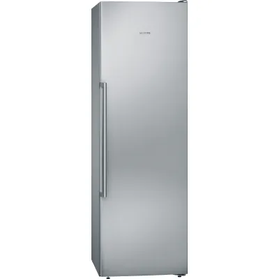 Siemens Stand-Gefrierschrank GS36NAIEP iQ500 | 242 l | NoFrost | Edelstahl AntiFingerprint | 186x60x65 cm | E