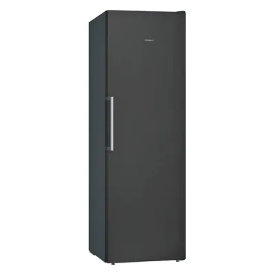 Siemens Stand-Gefrierschrank GS36NVXEV | 242 Liter | NoFrost | SuperGefrieren | varioZone | BlackSteel | 186x60x65 cm