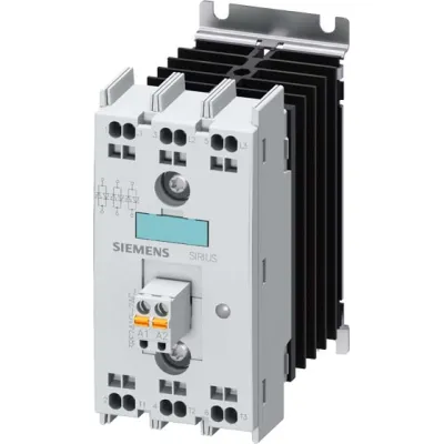 Siemens Halbleiterschütz 3RF2410-2AC45 | SIRIUS | 3-phasig | 10A | 48-600V | DC 4-30V | Federzug | 1200V
