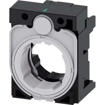 Siemens Modulhalter 3SU1500-0AA10-0AA0 | Kunststoff | für 3 Module | Frontbefestigung | verdrehgeschützt