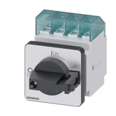 SIEMENS Hauptschalter 3LD2022-0TK11 | 3-polig 16A 7,5kW | Lasttrennschalter IP65 | Frontmontage | verriegelbar
