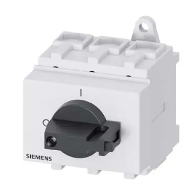 Siemens Hauptschalter 3LD2530-0TK11 | 3-polig 63A | 22kW/400V | Lasttrennschalter | Einbau | IP40 | verriegelbar