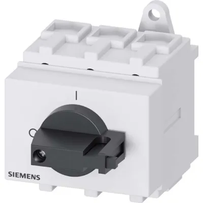 Siemens Hauptschalter 3LD2530-0TK11 | 3-polig 63A | 22kW/400V | Lasttrennschalter | Einbau | IP40 | verriegelbar