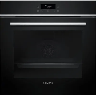 Siemens Einbaubackofen HB572ABS4 | iQ300 | Pyrolyse Selbstreinigung | 71L | 6 Heizarten | cookControl10 | Edelstahl