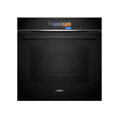 Siemens Einbau-Backofen HB778G9B1 iQ700 | 60x60 cm | Pyrolyse | Bräunungssensor | 14 Heizarten | Schwarz/Edelstahl