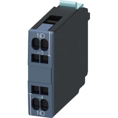 Siemens Hilfsschalterblock 1S 3RH1921-2CA10 | SIRIUS 3R | Federzuganschluss | 1 Schließer | 6A AC | DIN EN 50005