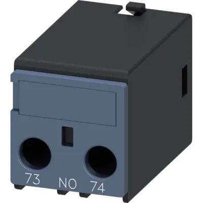 Siemens Hilfsschalterblock 3RH2911-1BA10 | 1 Schließer | für S00/S0 Schütze | 6A 230V | Schraubanschluss | aufsteckbar