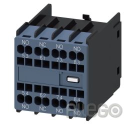 Siemens Hilfsschalterblock 3RH2911-2GA04 4Öffner Siemens Hilfsschalterblock 3RH2