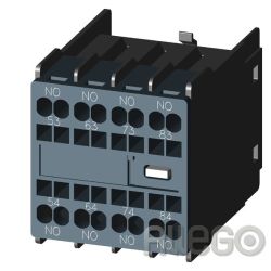 Siemens Hilfsschalterblock 4S Federzugans 3RH2911-2XA40-0MA0