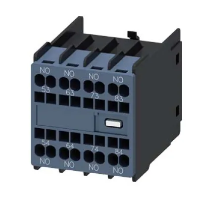 Siemens Hilfsschalterblock 3RH2911-2XA40-0MA0 | 4 Schließer | SIRIUS | aufsteckbar | Federzuganschluss | 6A AC