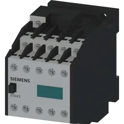 Siemens Hilfsschütz 3TH4355-0AF0 | 55E | 5NO+5NC | AC 110V 50Hz | Schraubanschluss | DIN EN 50011 | 6A