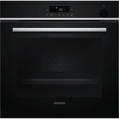 Siemens Einbau-Backofen HR532GBS3 iQ300 | Dampfunterstützung | AirFry | 8 Heizarten | 71L | Edelstahl | A+
