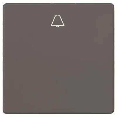Siemens Wippe für Schalter/Taster 5TG6227 | Symbol Klingel | DELTA i-system | 1-fach | Kunststoff | carbon metallic