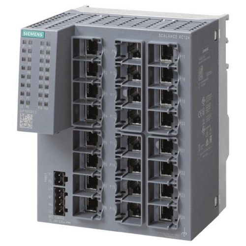 Bild: Siemens Industrial Ethernet Switch SCALANCE XC124