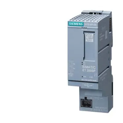 Siemens PROFINET Interface-Modul IM155-6PN Basic 6ES7155-6AR00-0AN0 | SIMATIC ET 200SP | 2x RJ45 | DC 19,2–28,8V | IP20