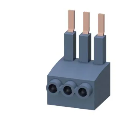 Siemens Einspeiseklemme 3RM1920-1AA | 3-Phasen Motorstarter Zubehör | Schraubanschluss | für SIRIUS 3RM1 | Grau