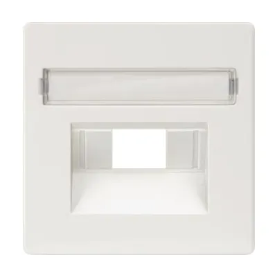 Siemens Abdeckplatte | UAE-Anschlussdose | DELTA i-system | 55x55mm | titanweiß | Kunststoff