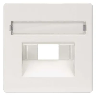 Siemens Abdeckplatte | UAE-Anschlussdose | DELTA i-system | 55x55mm | titanweiß | Kunststoff