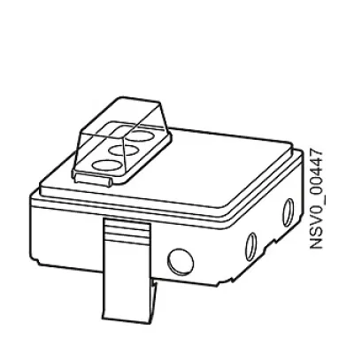 Siemens Abgangskasten BD2-AK1/S18 | 5-polig | 25A | 400V AC | D02-Sockel 3-polig | IP54 | grau RAL7035