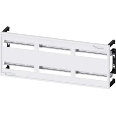 Siemens DIN-Einbausatz Alpha400/630 8GK4351-2KK32 | 6 Schienen | 300x750mm | grau | ohne N-PE-Klemmen