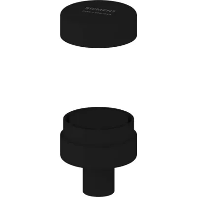 Siemens Anschlusselement 8WD4208-0AA | für Signalsäule | inkl. Deckel | Rohr-, Boden- & Winkelmontage | schwarz