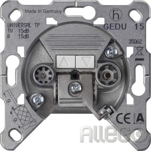 Bild: Siemens IS Antennen-Steckdoseneinsatz Delta, Durchg. 5TG2484