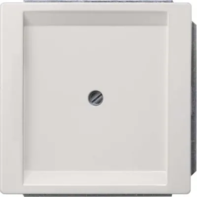 Siemens Blindabdeckung 5TG1330 DELTA style | Blindplatte für Unterputzmontage | 68x68 mm | Thermoplast | titanweiß