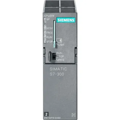 Siemens SIMATIC S7-300 CPU 314 | 6ES7314-1AG14-0AB0 | 128KB RAM | MPI | 24V DC | Hutschiene