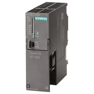 Siemens S7-300 CPU 315-2 PN/DP 6ES7315-2EH14-0AB0 | 384KB | PROFINET/PROFIBUS | Modular | 24V DC