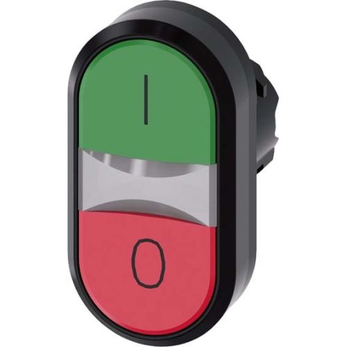 Bild: Siemens IS Doppeldrucktaster 22mm, rund, 3SU1000-3AB42-0AK0
