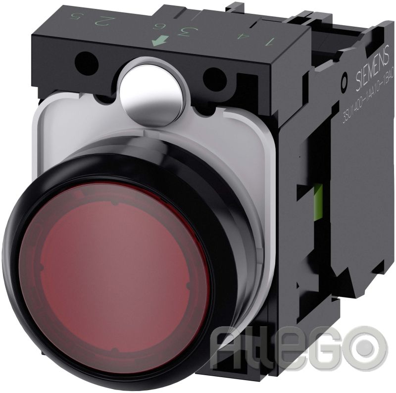 Siemens IS Drucktaster 1S 24VAC/DC 3SU1102-0AB20-1BA0