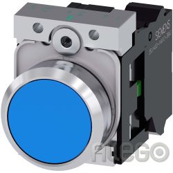 Siemens IS Drucktaster Druckknopf, 1S 3SU1150-0AB50-3BA0