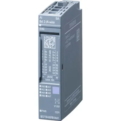 Siemens | Eingangsmodul | 6ES7134-6GF00-0AA1 | SIMATIC ET 200SP | AI 8xI 16 Bit | 24V DC | Basic Moduldiagnose