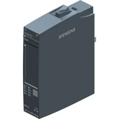 Siemens Digitales Eingangsmodul 6ES7131-6BF01-0BA0 | SIMATIC ET 200SP | DI 8x 24VDC | Eingangstyp 3 | Sink Input | PNP