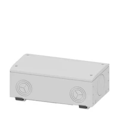 Siemens Einspeisekasten BD01-E BVP:034259 | 100A 5-polig | Schienenverteiler | 400V AC | IP54 | grau | 260x150x104mm