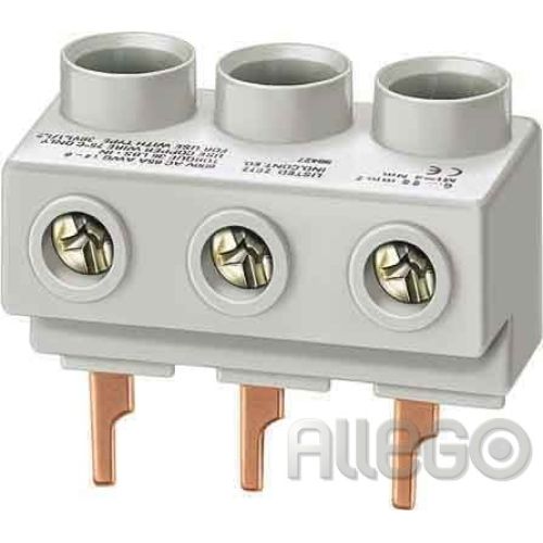 Bild: Siemens IS Einspeiseklemme 3p. oben,Stift,S0/00 3RV1915-5A