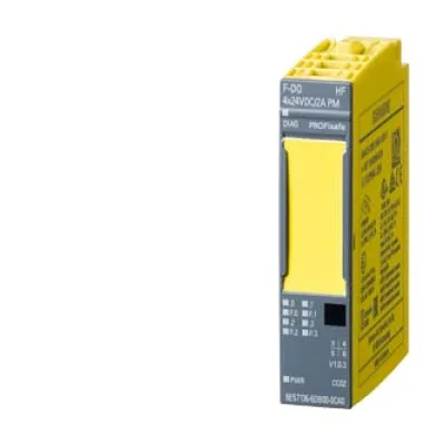 Siemens 6ES7136-6DB00-0CA0 | Elektronikmodul | SIMATIC ET 200SP | F-DQ 4x24VDC 2A | PROFIsafe SIL3 | IP20