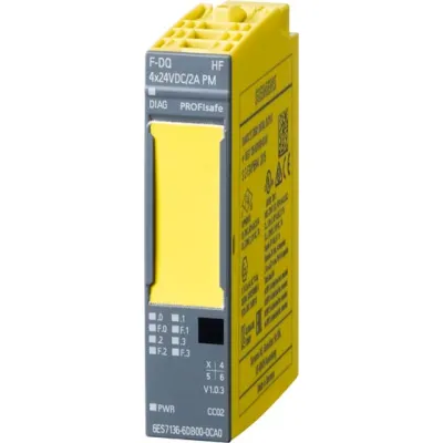 Siemens 6ES7136-6DB00-0CA0 | Elektronikmodul | SIMATIC ET 200SP | F-DQ 4x24VDC 2A | PROFIsafe SIL3 | IP20