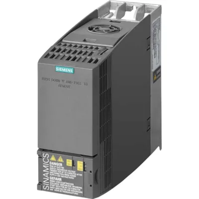 Siemens SINAMICS G120C | 6SL3210-1KE17-5AF1 | 3kW | 3-phasig | PROFINET | IP20 | Bremschopper | STO