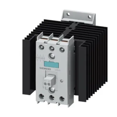Siemens Halbleiterschütz 3RF2430-1AC45 | 3-phasig | 30A | 48-600V AC | 4-30V DC Steuerung | AC51 | Schraubanschluss