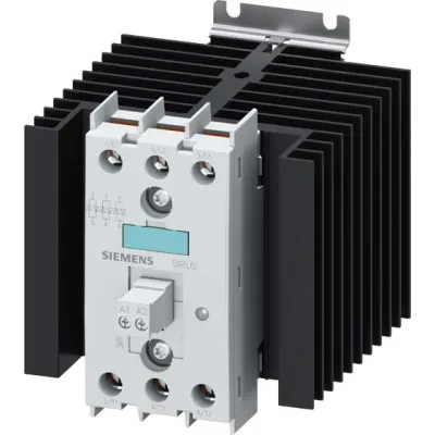 Siemens Halbleiterschütz 3RF2430-1AC45 | 3-phasig | 30A | 48-600V AC | 4-30V DC Steuerung | AC51 | Schraubanschluss