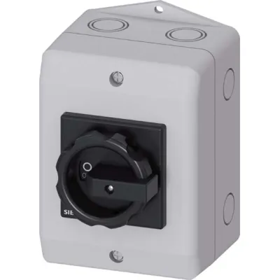 Siemens Hauptschalter 3LD2064-0TB51 | Lasttrennschalter 3-polig 16A IP65 | abschließbar 690V Wartung