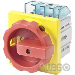 Siemens IS Haupt-/Not-Aus-Schalter 4p. 25A 9,5 3LD2103-1TL53